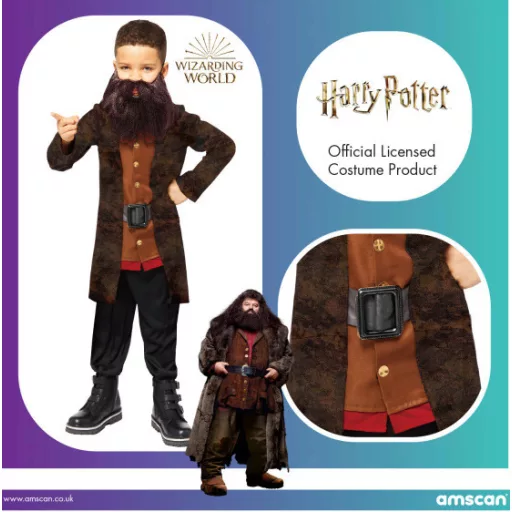 Harry Potter Hagrid jelmez 6-8 év