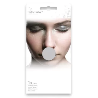 Ezüst csillámos Halloween arcfesték, smink 28 ml