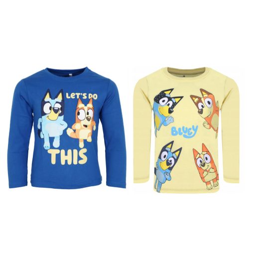 Bluey Let's Do gyerek hosszú póló, felső 2 - 6 év / 92 - 116 cm