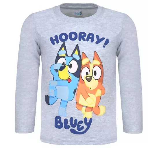Bluey Hooray! gyerek hosszú póló, felső 2 - 6 év / 92 - 116 cm