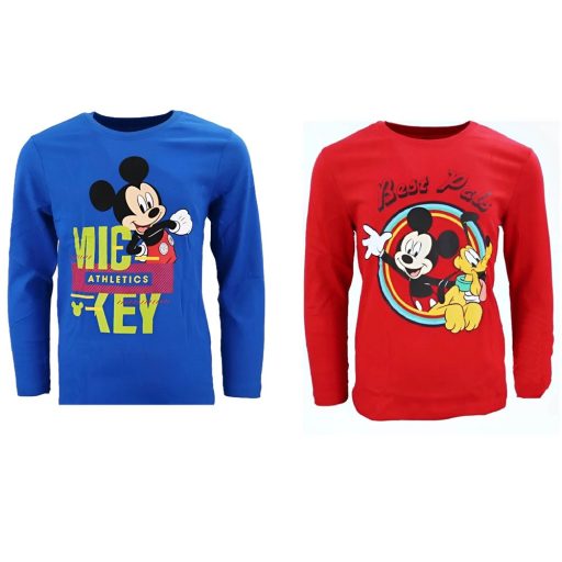 Disney Mickey Best Pals gyerek hosszú ujjú póló 3 - 8 év / 98 - 128 cm