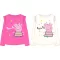 Peppa malac Striped gyerek hosszú póló, felső 2 - 6 év / 92 - 116 cm
