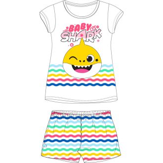   Baby Shark Wave gyerek rövid pizsama 2 - 6 év / 92 - 116 cm