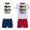 Disney Mickey Faces gyerek rövid pizsama 3 - 8 év / 98 - 128 cm