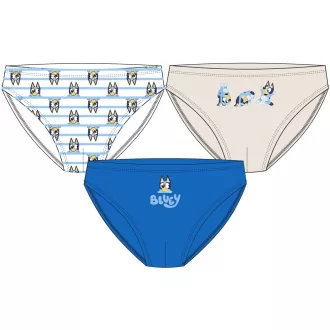   Bluey Blue gyerek fehérnemű, alsó 3 darab/csomag 3 - 8 év / 98 - 128 cm