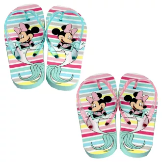 Disney Minnie Mermaid gyerek papucs, Flip-Flop 26-33