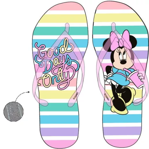 Disney Minnie Good Days gyerek papucs, Flip-Flop 26-33