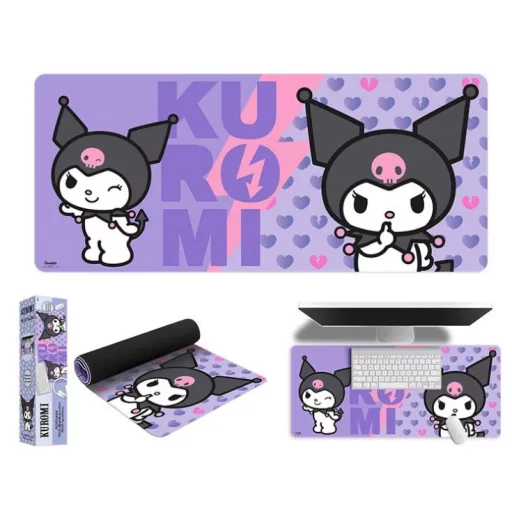 Hello Kitty Kuromi asztali egérpad 80x35 cm