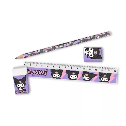 Hello Kitty Kuromi írószer szett 5 db-os