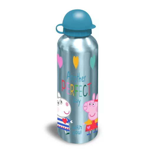 Peppa malac Perfect Day alumínium kulacs ivókupakkal 500 ml