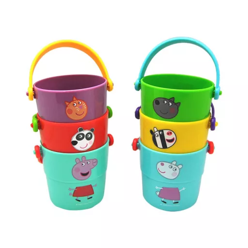 Peppa malac Friends fürdőjáték 6 db-os