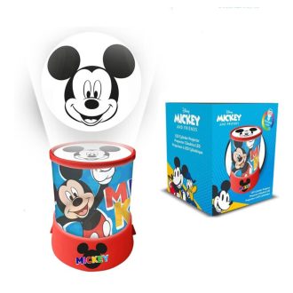   Disney Mickey Happy 2 az 1-ben kivetítő, lámpa, éjszakai fény