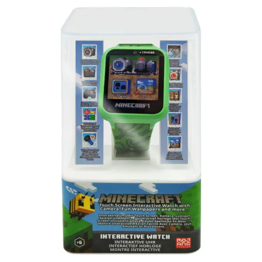 Minecraft Green interaktív karóra
