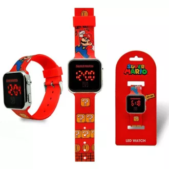 Super Mario Victory Red digitális LED karóra