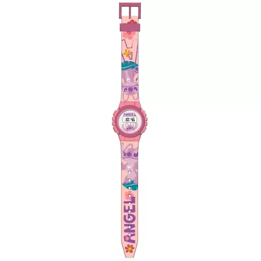 Disney Lilo és Stitch, A csillagkutya Pink Angel digitális karóra