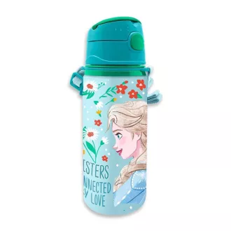   Disney Jégvarázs Enchanted alumínium szívószálas kulacs akasztóval 600 ml