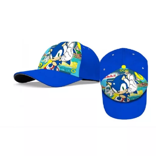 Sonic a sündisznó Gold Rings gyerek baseball sapka 52-54 cm
