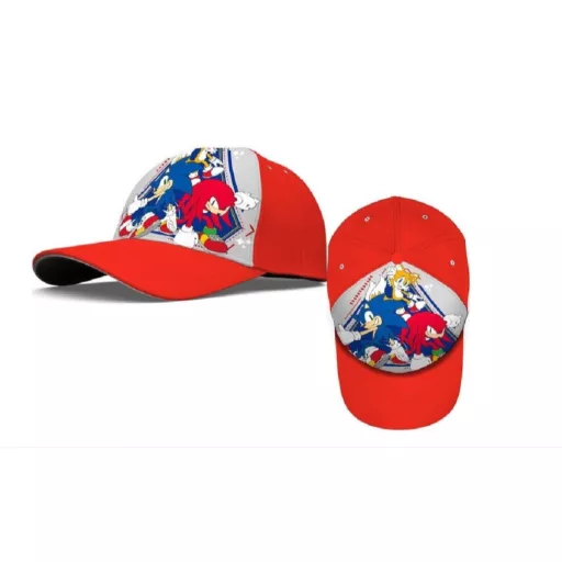Sonic a sündisznó Gold Rings gyerek baseball sapka 52-54 cm