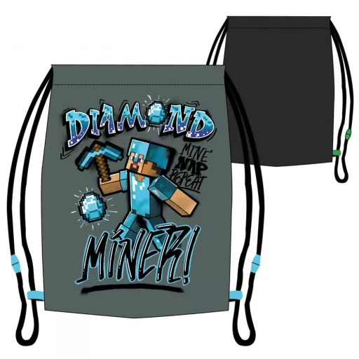 Minecraft Diamond sporttáska tornazsák 37 cm