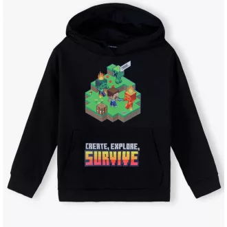 Minecraft Survive gyerek pulóver 6 - 12 év / 116 - 152 cm