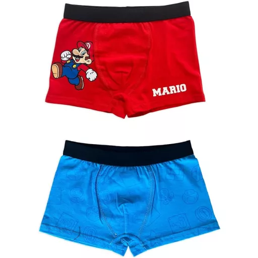Super Mario Come On gyerek boxeralsó 2 darab/csomag 5 - 12 év / 110 - 152 cm