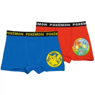   Pokémon Original Team gyerek boxeralsó 2 darab/csomag 5 - 10 év / 110 - 140 cm
