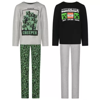   Minecraft Survive gyerek hosszú pizsama 6 - 12 év / 116 - 152 cm