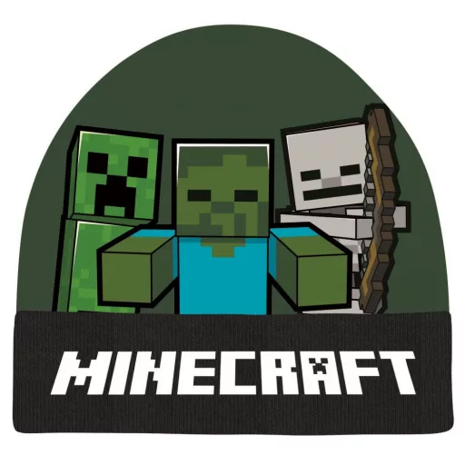 Minecraft Mob Mode gyerek sapka 54-56 cm