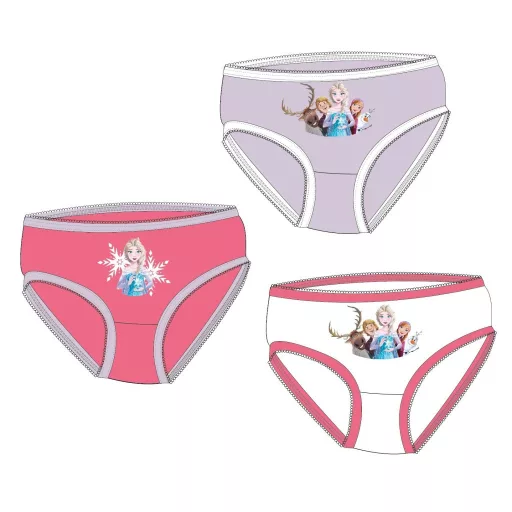 Disney Jégvarázs Snow Magic gyerek fehérnemű, bugyi 3 darab/csomag 2 - 8 év / 92 - 128 cm