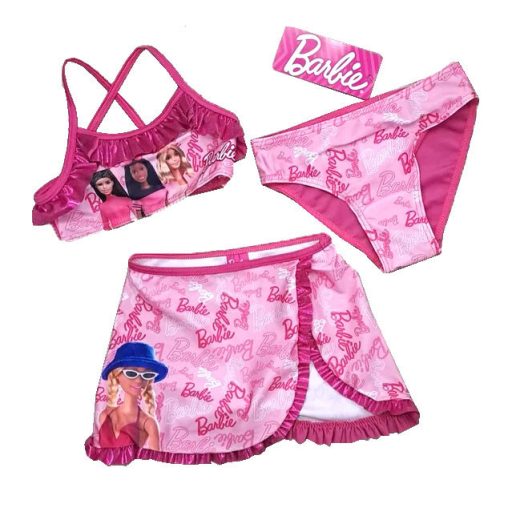 Barbie Style gyerek bikini és szoknya szett 3 - 8 év / 98 - 128 cm