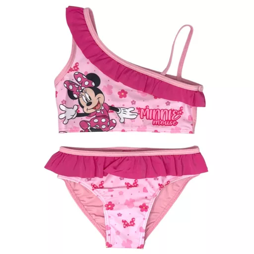 Disney Minnie Cute gyerek bikini és sarong szett 4 - 10 év / 104 - 140 cm