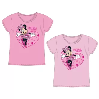   Disney Minnie Heart gyerek rövid póló, felső 3 - 8 év / 98 - 128 cm