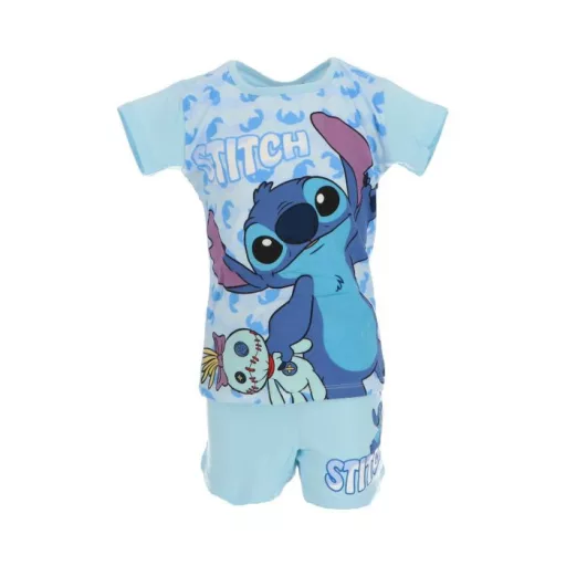 Disney Lilo és Stitch, A csillagkutya Scrump gyerek rövid pizsama 3 - 8 év / 98 - 128 cm