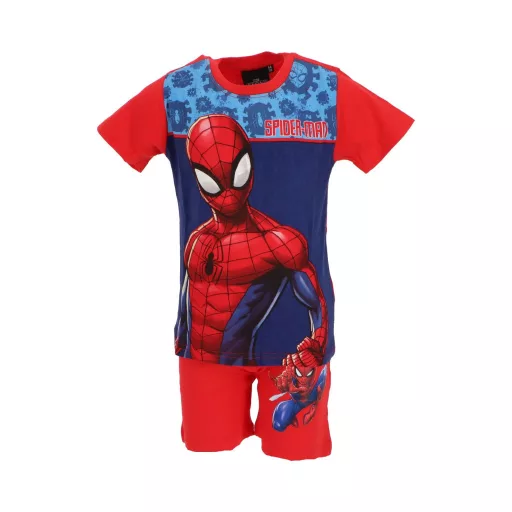 Pókember Web gyerek rövid pizsama 3 - 8 év / 98 - 128 cm