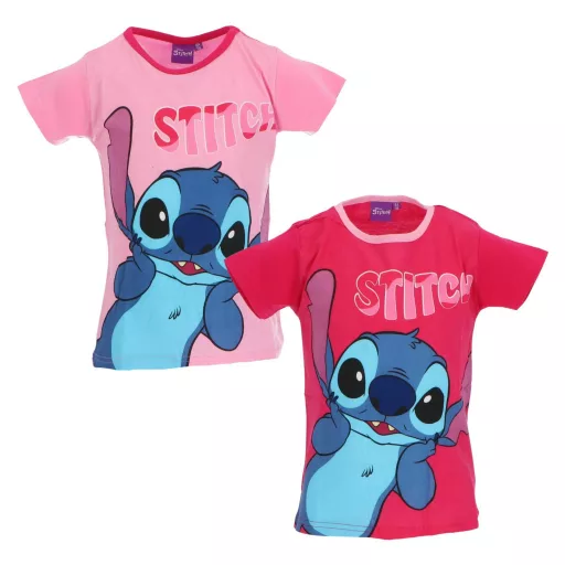 Disney Lilo és Stitch, A csillagkutya Surprised gyerek rövid póló, felső 3 - 8 év / 98 - 128 cm