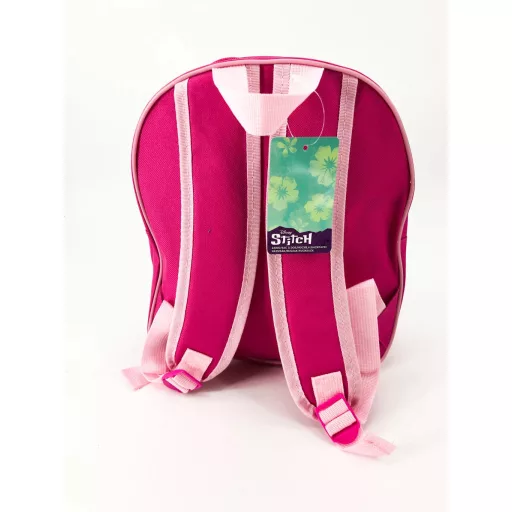 Disney Lilo és Stitch, A csillagkutya Pink Leaf hátizsák, táska 30 cm