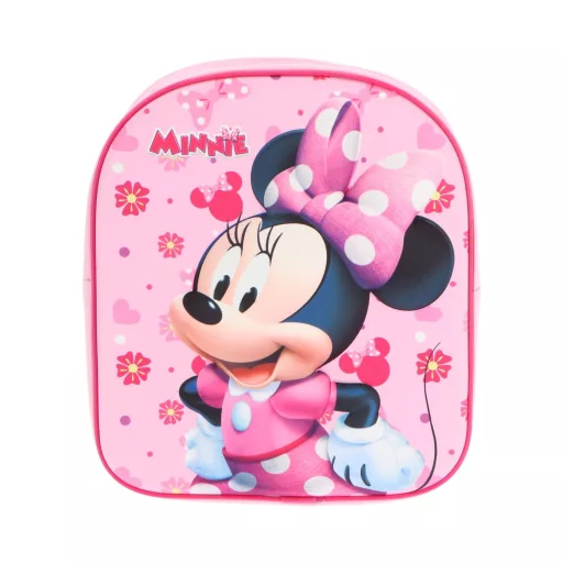 Disney Minnie Pink Paradise 3D hátizsák, táska 30 cm