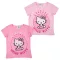 Hello Kitty Pink gyerek rövid póló, felső 3 - 8 év / 98 - 128 cm