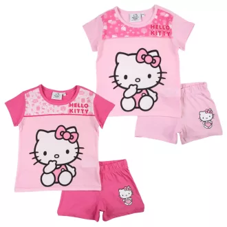   Hello Kitty Cutie gyerek rövid pizsama 3 - 8 év / 98 - 128 cm