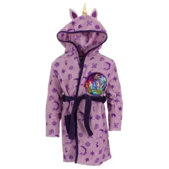   Unikornis Akadémia Purple gyerek köntös 3 - 10 év / 98 - 140 cm