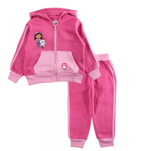 Gabi babaháza Dark Pink gyerek melegítő, jogging szett 2 - 8 év / 92 - 128 cm