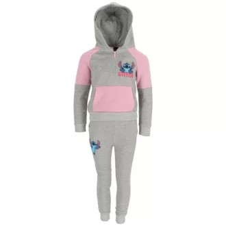  Disney Lilo és Stitch, A csillagkutya Grey Pink gyerek melegítő, jogging szett 2 - 8 év / 92 - 128 cm