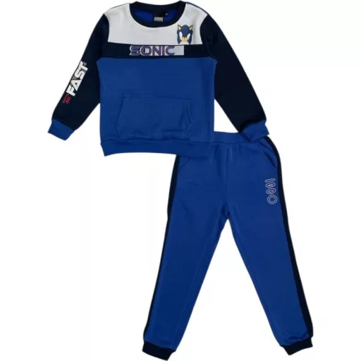 Sonic a sündisznó Blue gyerek melegítő, jogging szett 2 - 8 év / 92 - 128 cm