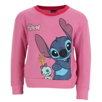   Disney Lilo és Stitch, A csillagkutya Pink gyerek pulóver 2 - 8 év / 92 - 128 cm