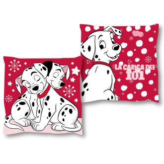   Disney 101 Kiskutya Cuddle Spots párna, díszpárna 38x38 cm Velúr
