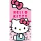 Hello Kitty Lovely Day fürdőlepedő, strand törölköző 70x140cm (Fast Dry)