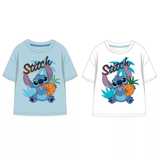 Disney Lilo és Stitch, A csillagkutya Ananas gyerek rövid póló, felső 3 - 8 év / 98 - 128 cm