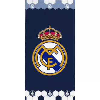  Real Madrid Hexa Design fürdőlepedő, strand törölköző 70x140cm (Fast Dry)