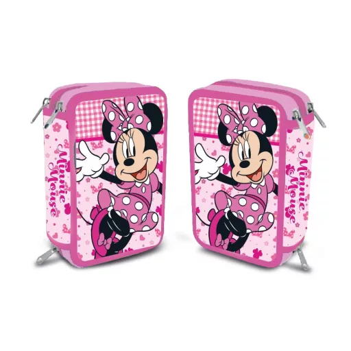 Disney Minnie Lovely Charm tolltartó töltött 3 emeletes