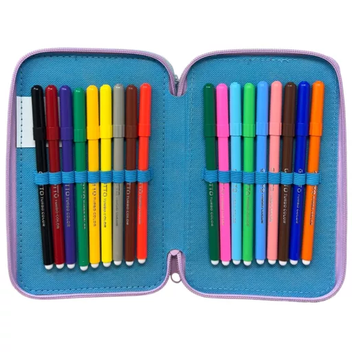 Disney Jégvarázs Fun tolltartó töltött 3 emeletes